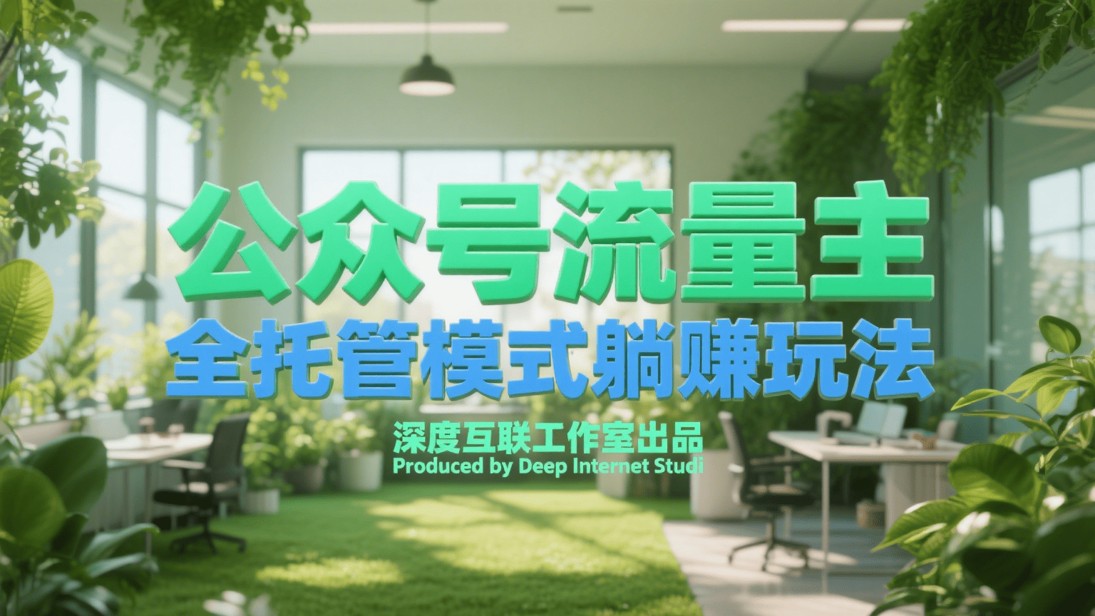 公众号流量主全托管：轻松开启躺赚模式，限时招募进行中