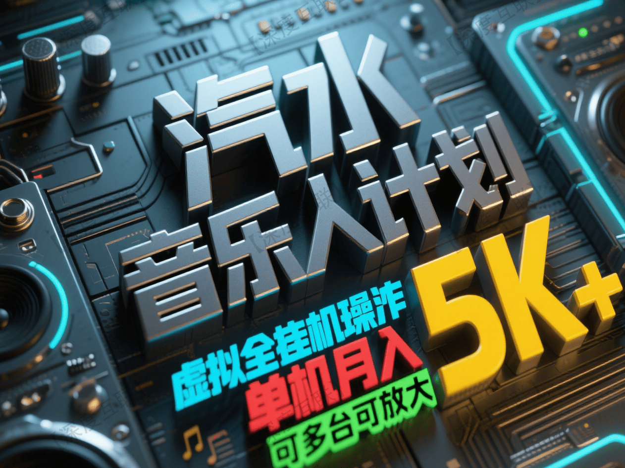 汽水音乐｜嗨玩畅听版V7.0：边娱乐边赚钱的音乐新玩法-深度互联